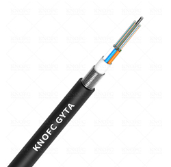 Armored underground fiber optic cable 24 core fiber optic cable GYTA