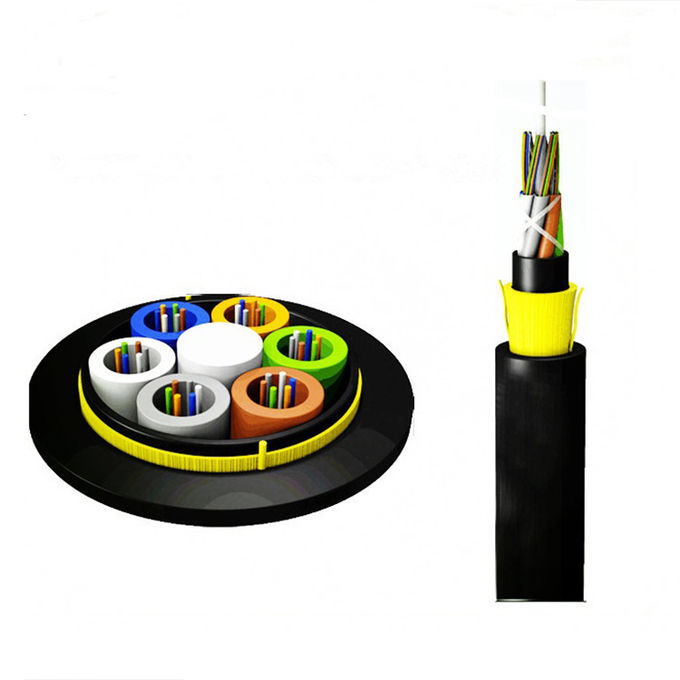 Single Mode 96 Core 400m Double Jacket ADSS Fiber Cable 1